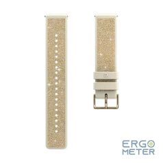 POLAR WRIST BAND 20MM FKM/CRYSTAL GLD S